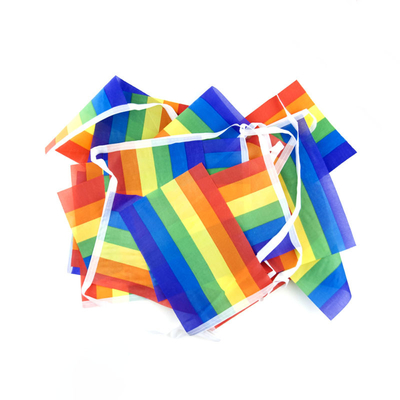 Trójkąt Kwadratowy Prostokąt Flaga LGBT 100 Materiał poliestrowy na zewnątrz