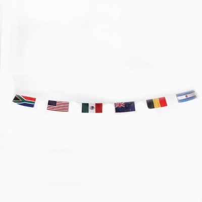 32 kraje międzynarodowe sznurki flagowe do sportu i gier