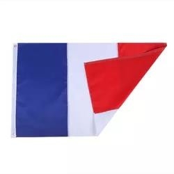 Wydrukowano 3X5FT francja trójkolorowa flaga flaga kraju 100% poliester gotowy do wysyłki