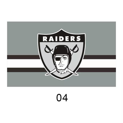 Niestandardowe flagi drużyn piłkarskich NFL SF San Francisco 49ers 3x5ft Flagi Eco Frendly