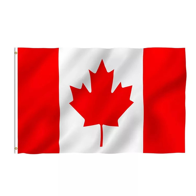 150 cm x 90 cm poliester flagi świata wiszący styl flaga kraju kanady