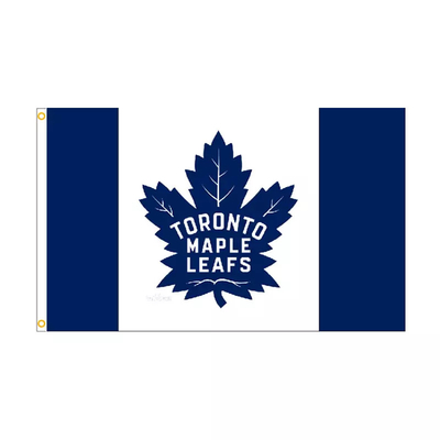 Szybka dostawa Niestandardowa flaga Toronto Maple Leafs Flaga NHL Hot Teams Flag