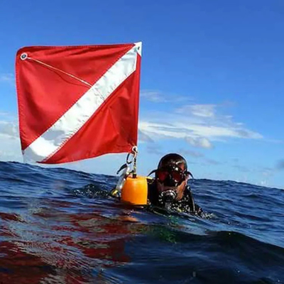 Szybka dostawa Wysokiej jakości flaga nurkowa do nurkowania w dowolnym rozmiarze